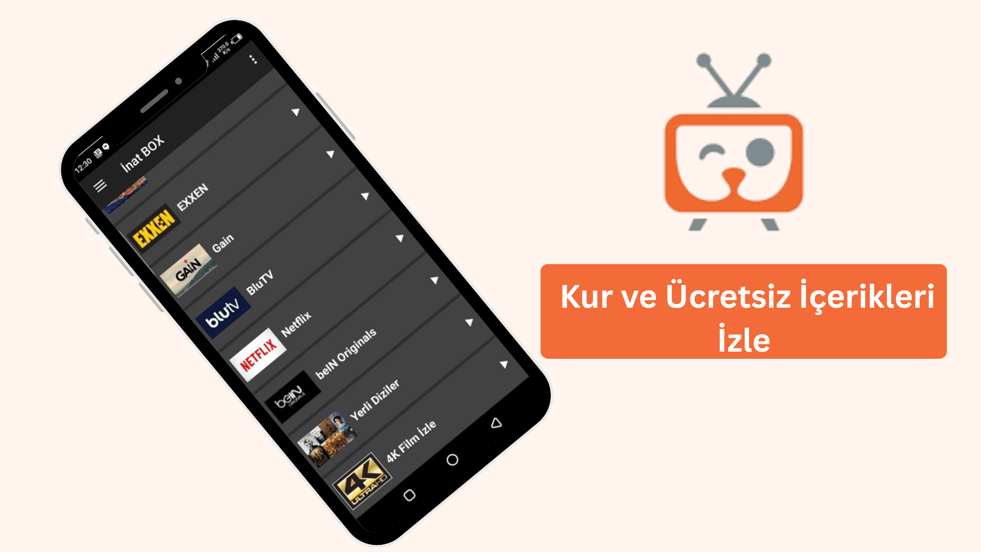 Inat Box APK’yi Kur ve Ücretsiz Filmleri ile Maçları İzle